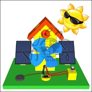 뉴태양전지종합실험키트(태양광주택원리)