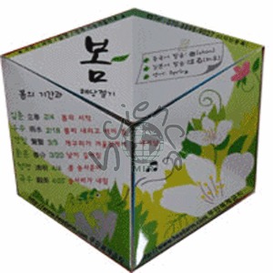 한국의 4계절과 24절기의 계절별 특징(10인용)(칼레이도사이클)