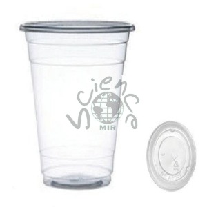 투명플라스틱컵(뚜껑포함)(크기선택상품)(MIR-00445)