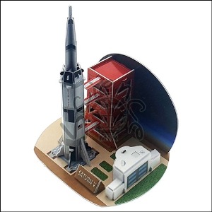3D 입체퍼즐 아폴로 새턴 V 우주선(25pcs)