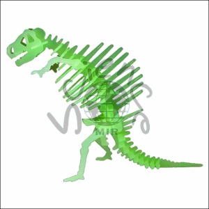 3D 야광 입체공룡 퍼즐 만들기(티라노사우루스)