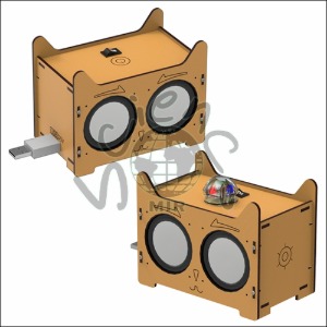 DIY 블루투스 스피커 오디오 시스템(일반형/LED형)